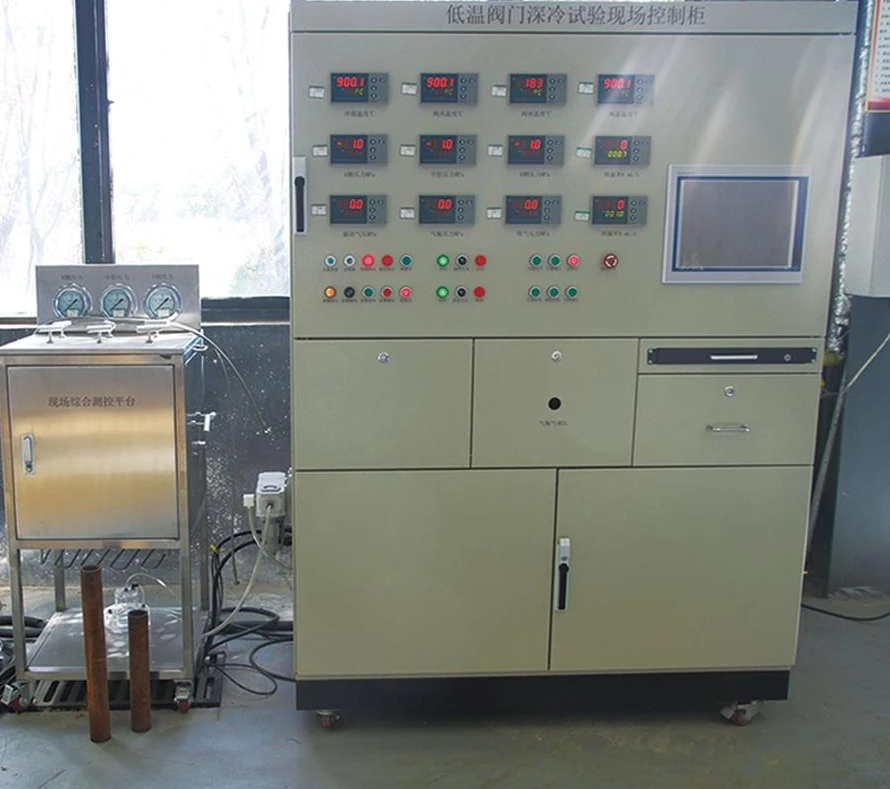Cryogenic test control system