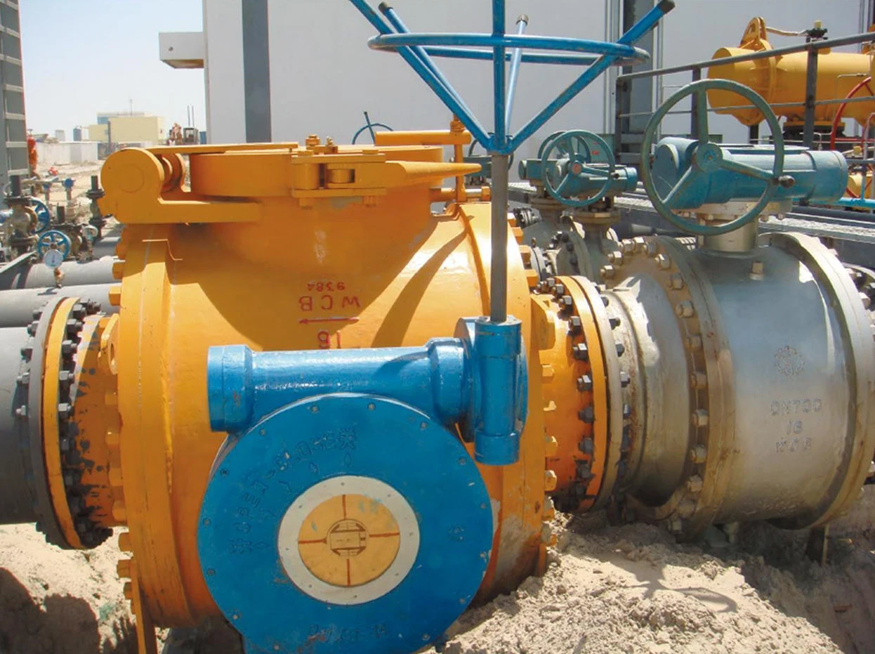Jidong Oilfield - pipeline valves