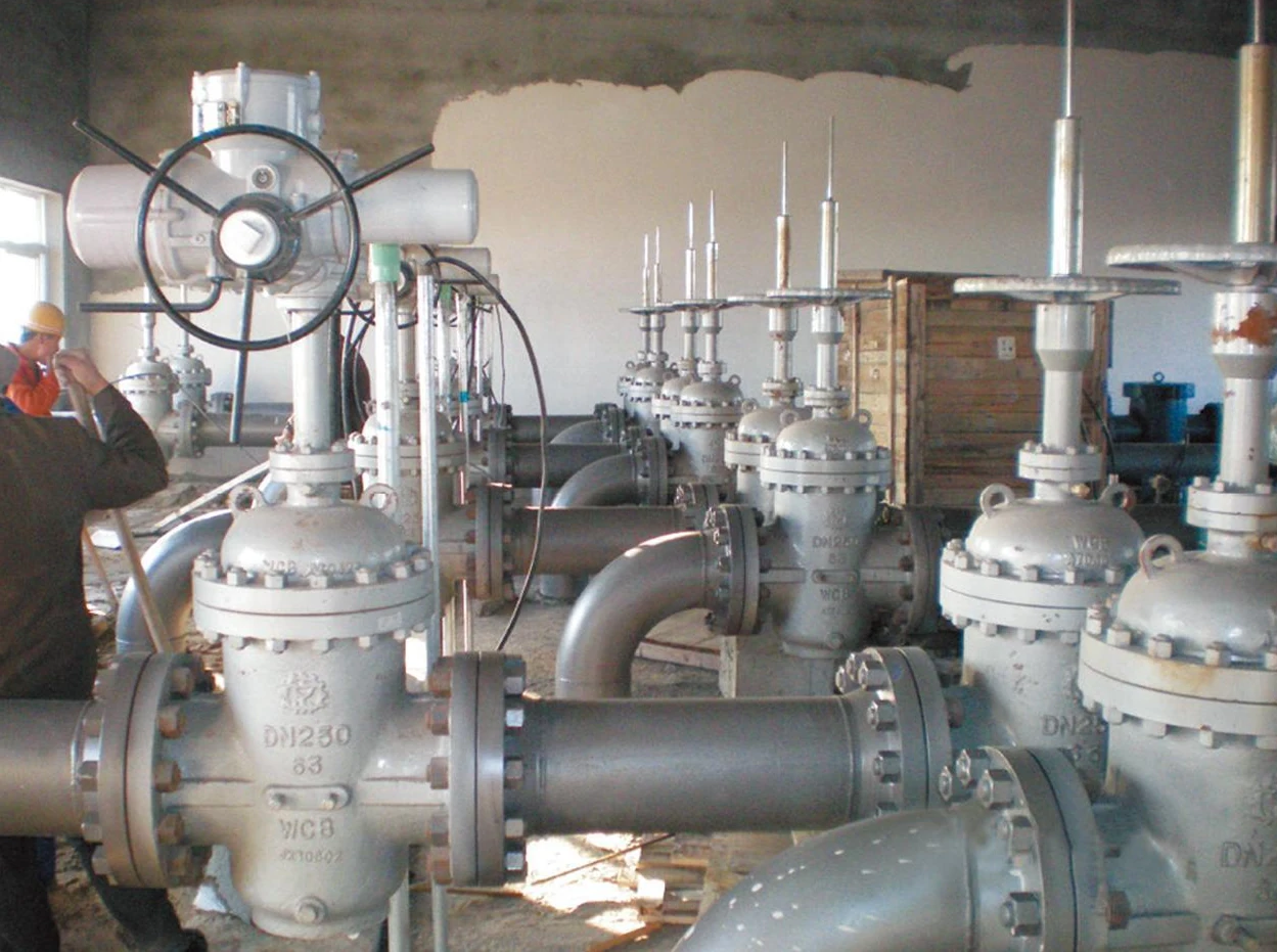 Jidong Oilfield - valve installation