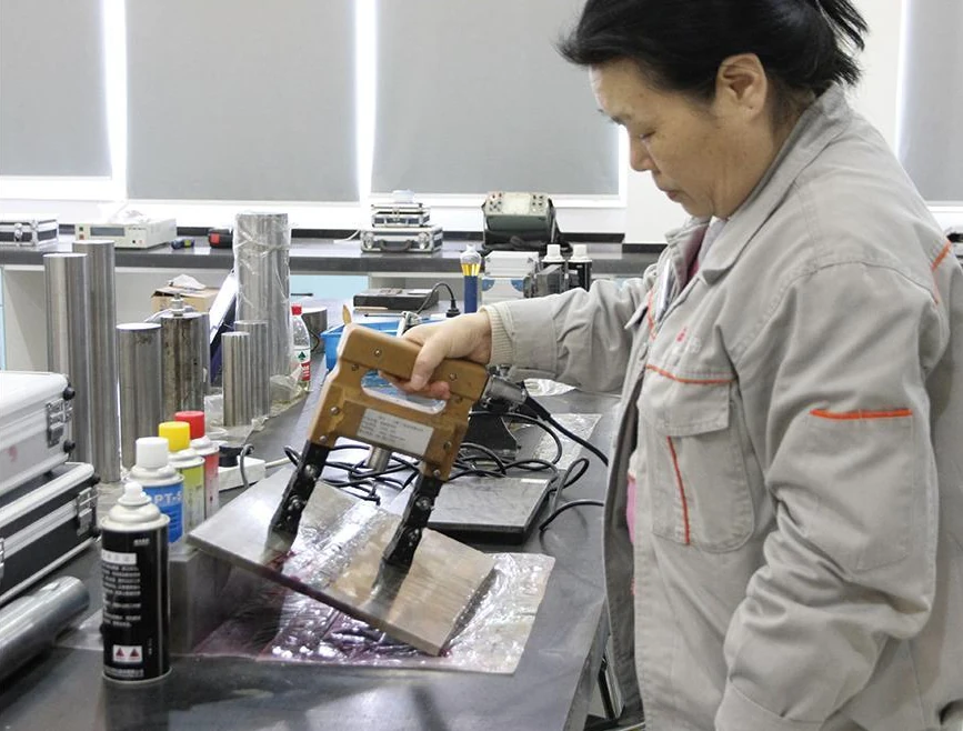 Magnetic particle testing